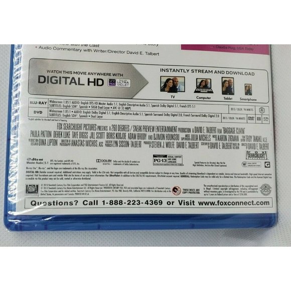 Baggage Claim Blu-Ray DVD Combo 2014 Comedy PG-13 Directed By David E Talbert - Picture 5 of 5